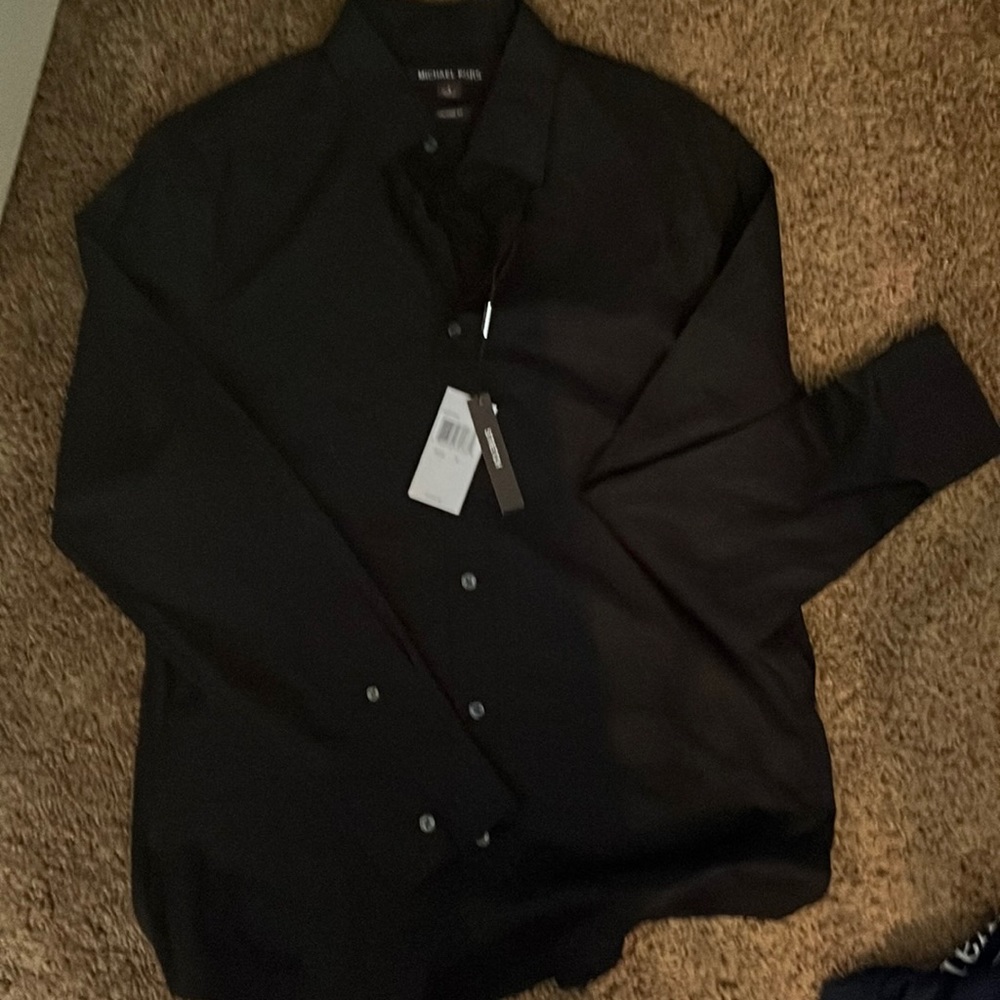 ❌❌SOLD❌❌Mens Michael Kors button up size small NWT